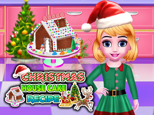 Christmas House Cake Recipe img