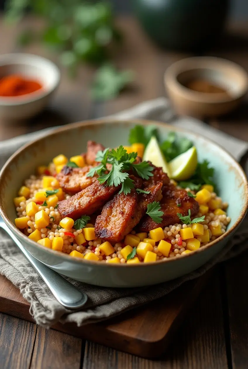 Easy Street Corn Chicken Rice Bowl: A 30-Minute Mexican-Inspired Meal