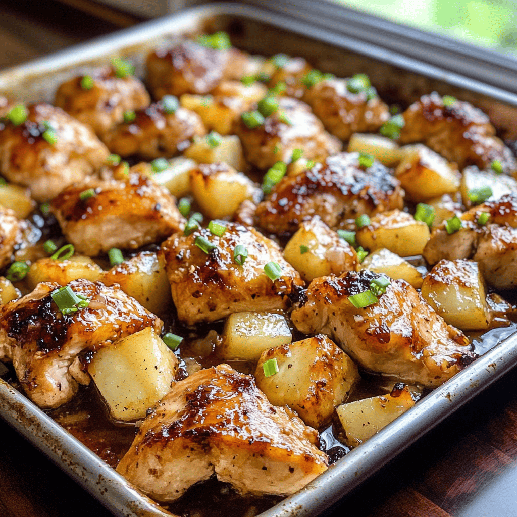 Hawaiian Chicken Sheet Pan: A Tropical Paradise on Your Dinner Table