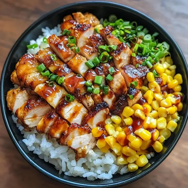 Healthy Street Corn Chicken Rice Bowl: Fresh Mexican Flavors