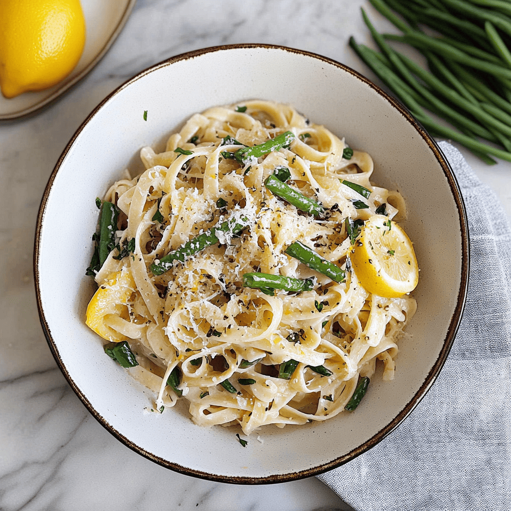 Lemon Garlic Scape Pasta: A Bright and Flavorful Summer Dish
