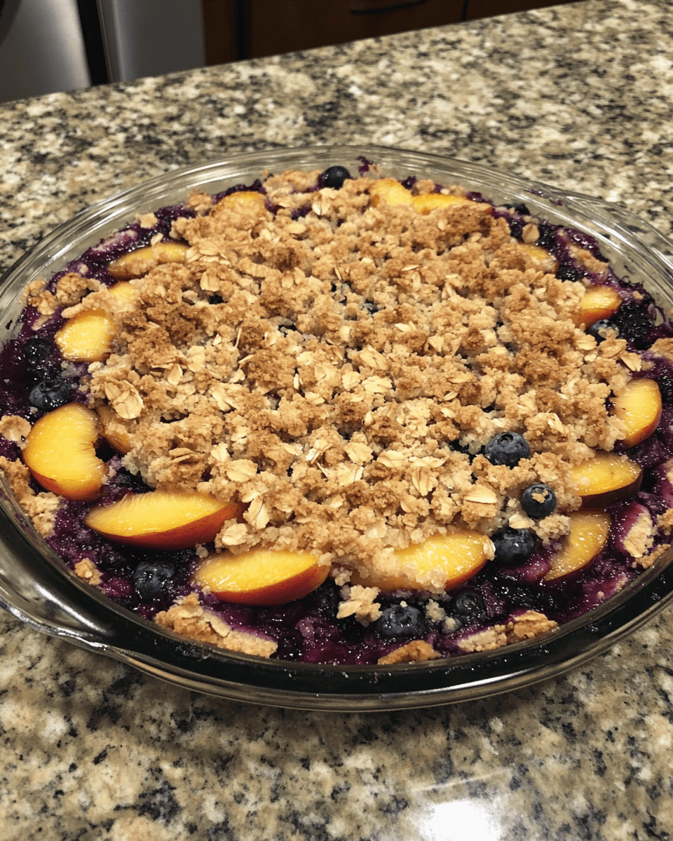 Peach Blueberry Crisp: Summer’s Perfect Dessert Marriage