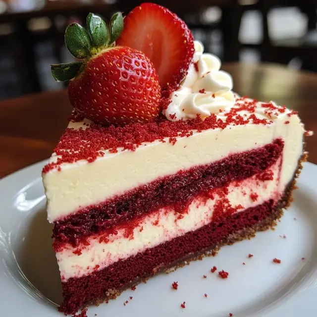 Red Velvet Strawberry Cheesecake: The Ultimate Dessert Combo