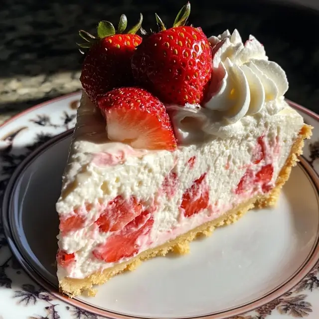 Strawberry Shortcake Cheesecake