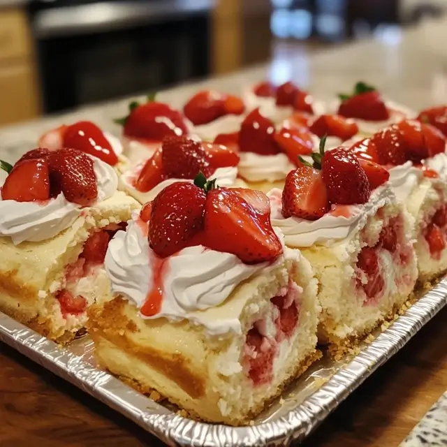 Strawberry Shortcake Cheesecake Rolls: Irresistible Sweet Treats