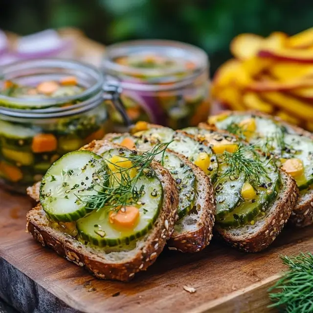 Quick and Easy Refrigerator Bread and Butter Pickles Recipe: A Sweet and Tangy Delight
