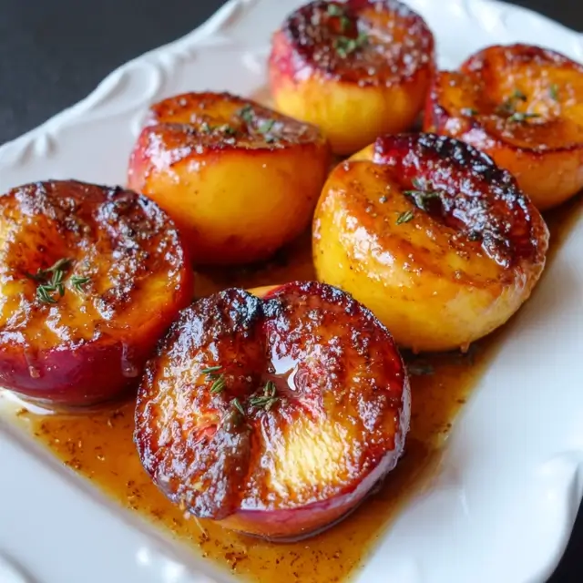 Baked Nectarines with Cinnamon and Honey: A Sweet and Sticky Summer Dessert Recipe You’ll Love