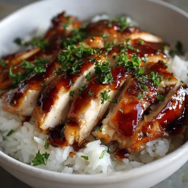 Teriyaki Chicken Rice Bowl