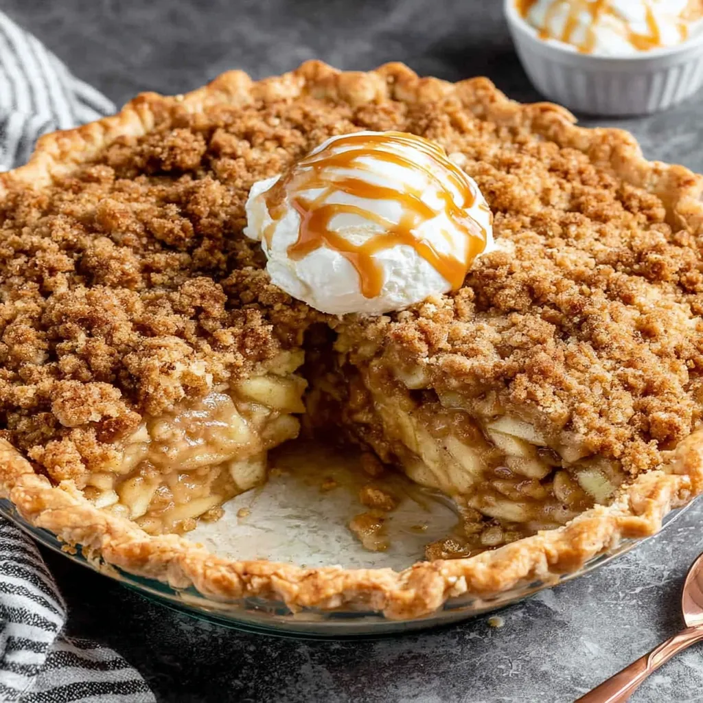 Irresistible Caramel Apple Crumble Pie: Fall’s Ultimate Dessert