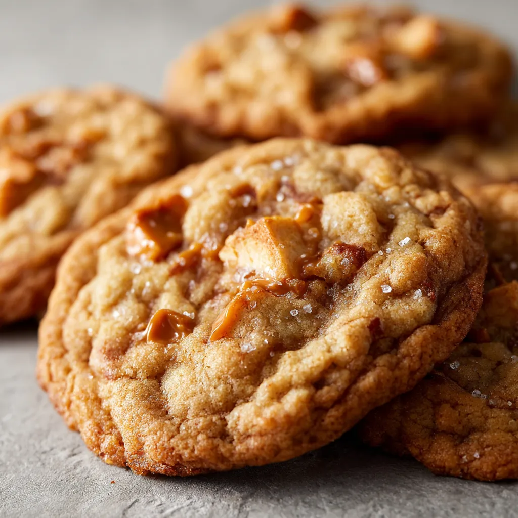 Chewy Caramel Apple Cookies: Easier Than Pie!