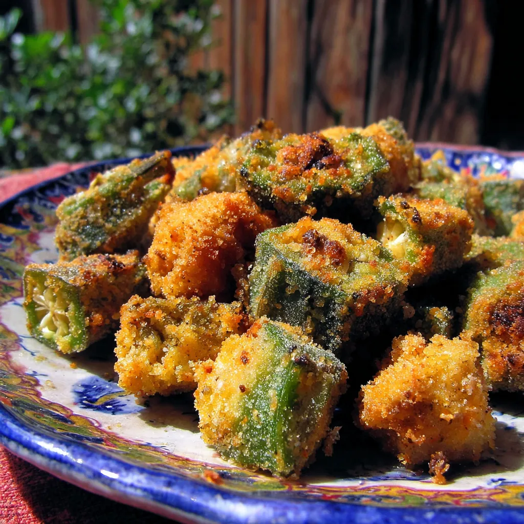 Crispy Cornmeal Okra Chips: Craveable All-Day Veggie Snack