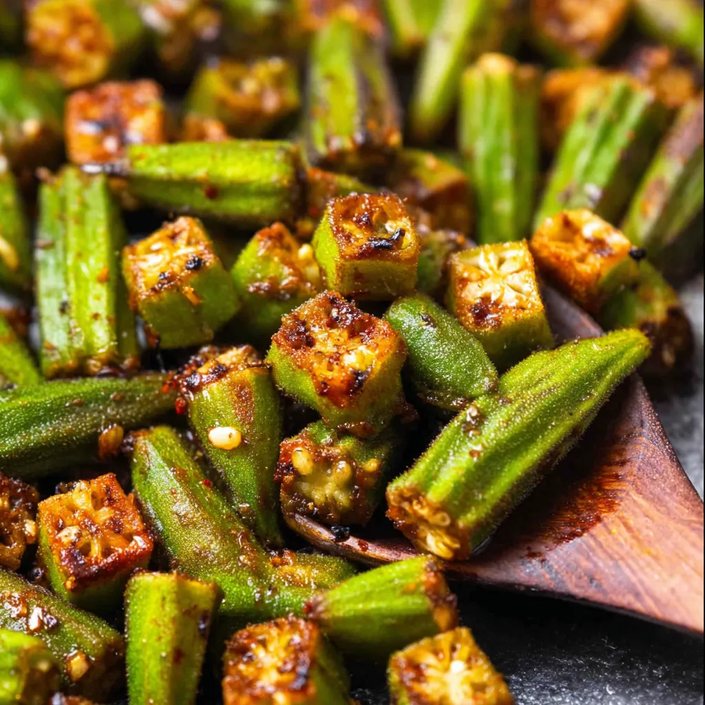 Garlic Roasted Okra: Lick-Your-Plate Delicious Veggie!