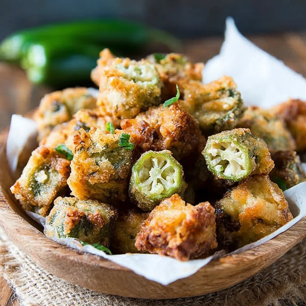 Grandma’s Secret: Crispy Southern Fried Okra Recipe!