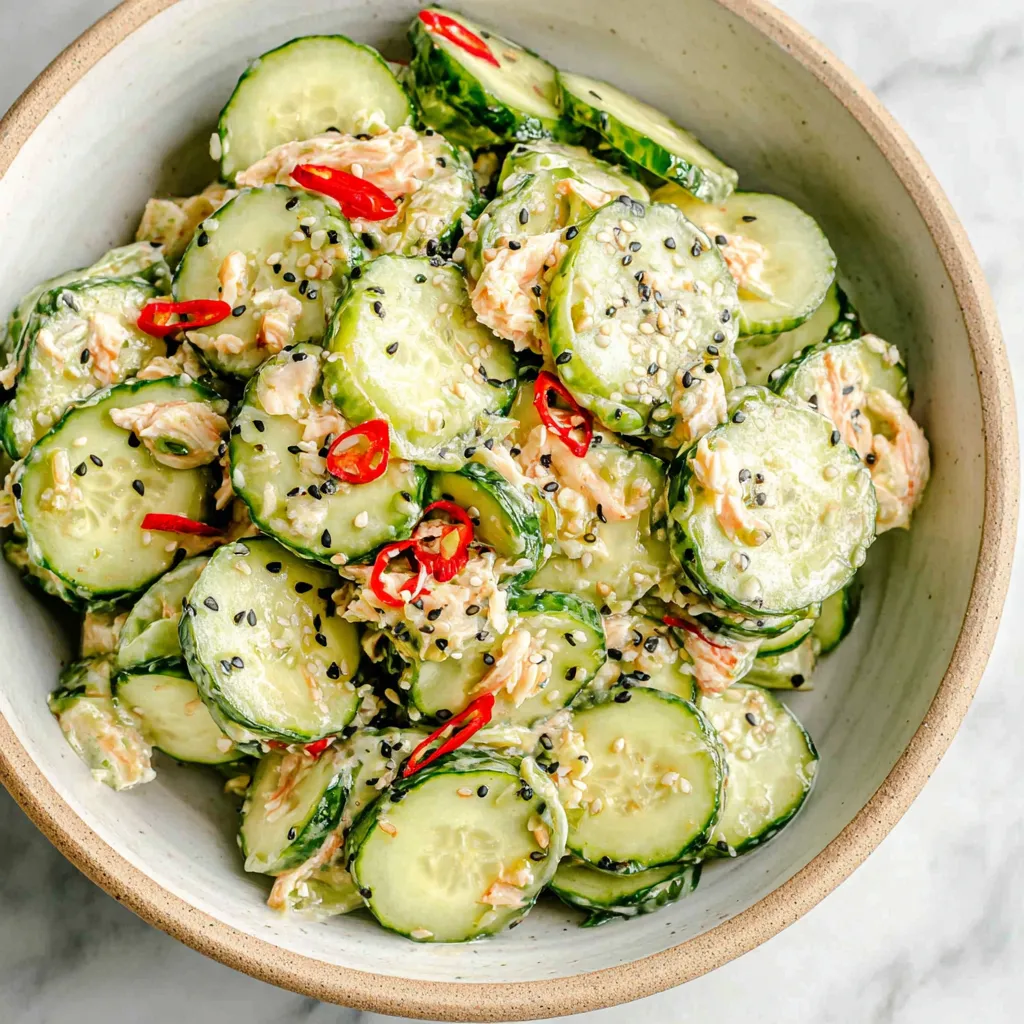 Cali Cucumber Roll Salad: Refreshing Summer Twist!