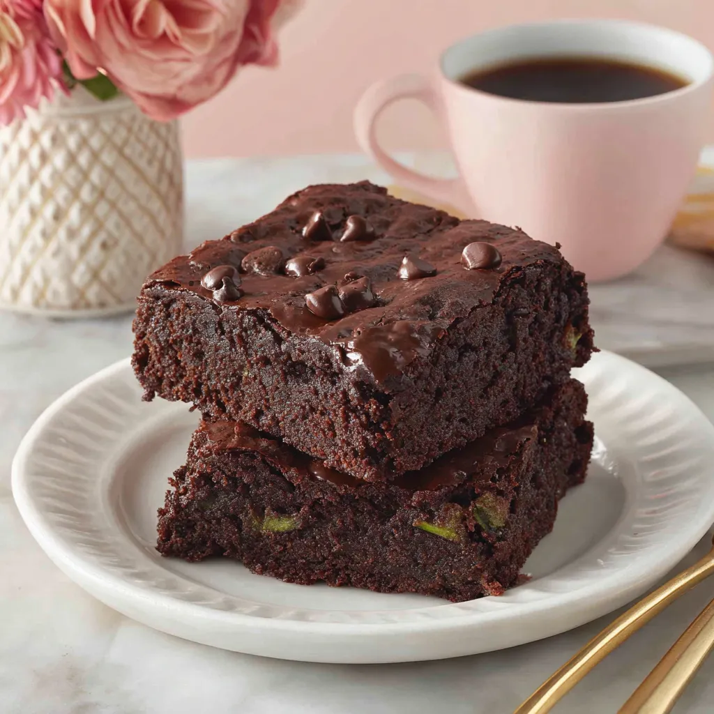 Chocolate Zucchini Brownies: Healthy, Fudgy & Irresistible