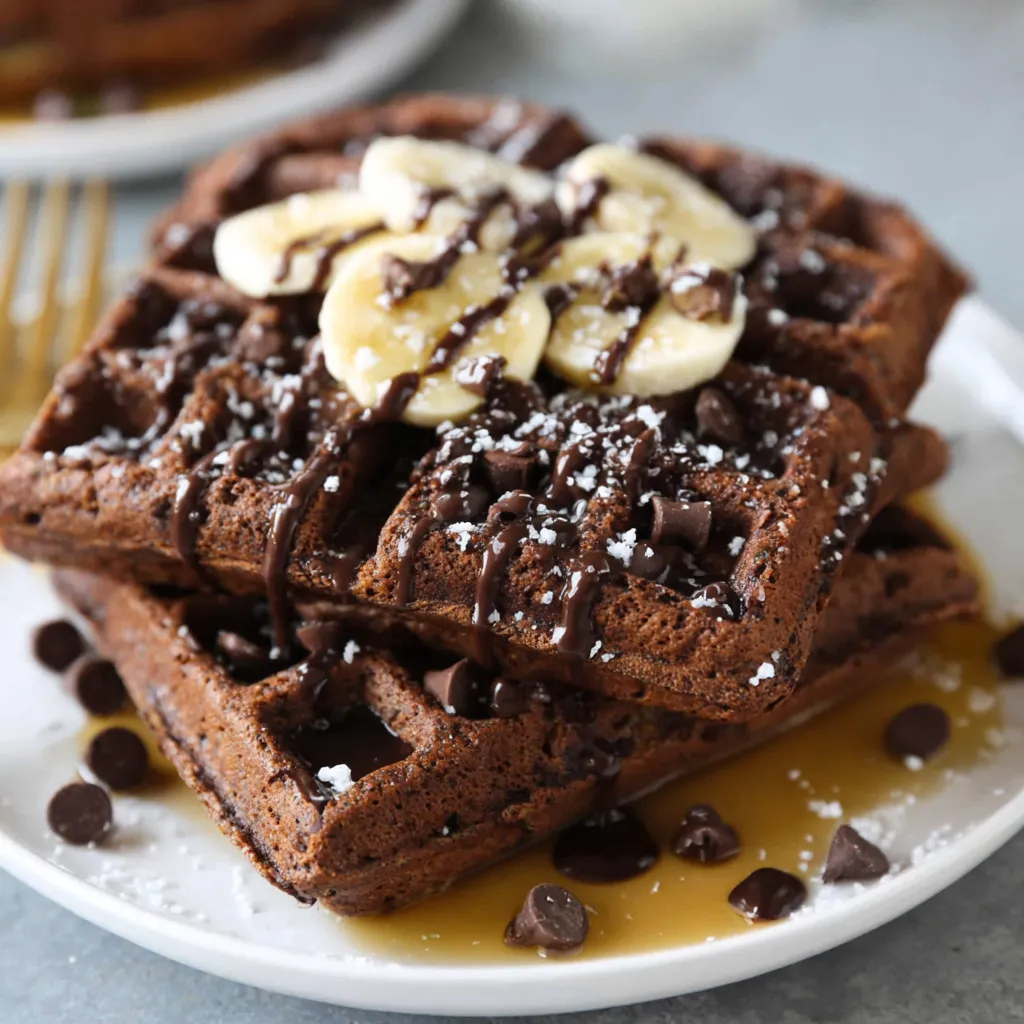 Chocolate Zucchini Waffles: Healthy & Delicious Recipe!