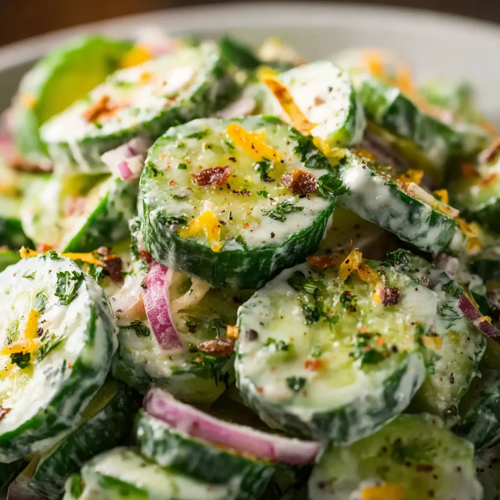 Crack Salad Lovers: Irresistible Cucumber Ranch Recipe!
