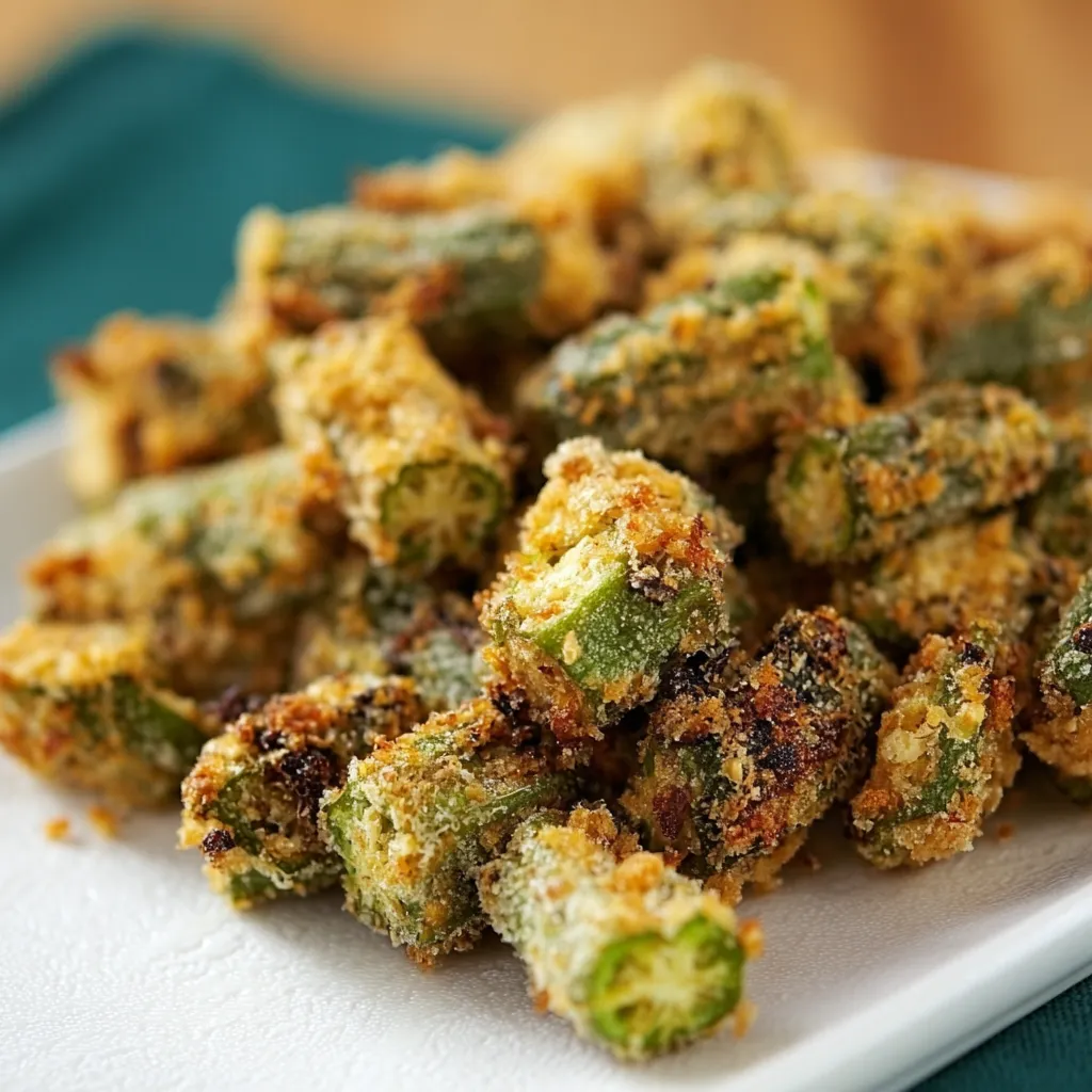 Crunchy Baked Okra Recipe: Crispy & Delicious!