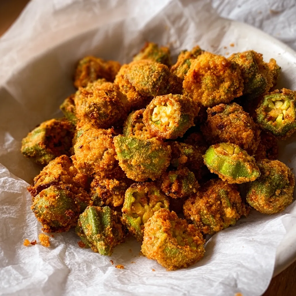 Gluten-Free Fried Okra: Crispy, Guilt-Free & Delicious!