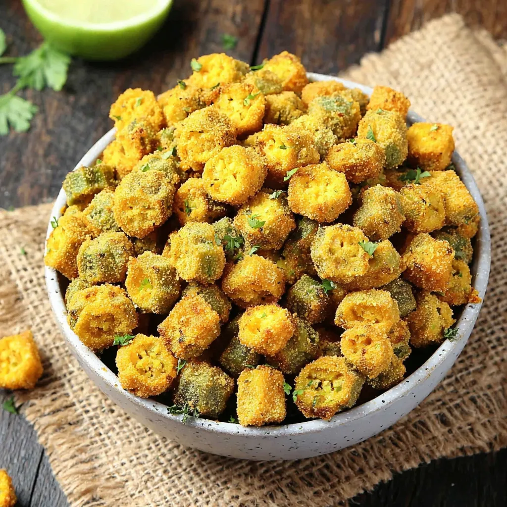 Shortcut Fried Okra with Zatarain’s: 10-Min Crispy Recipe!