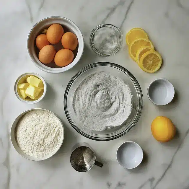 Ingredients for FROSTED LEMONADE: CHICK-FIL-A COPYCAT