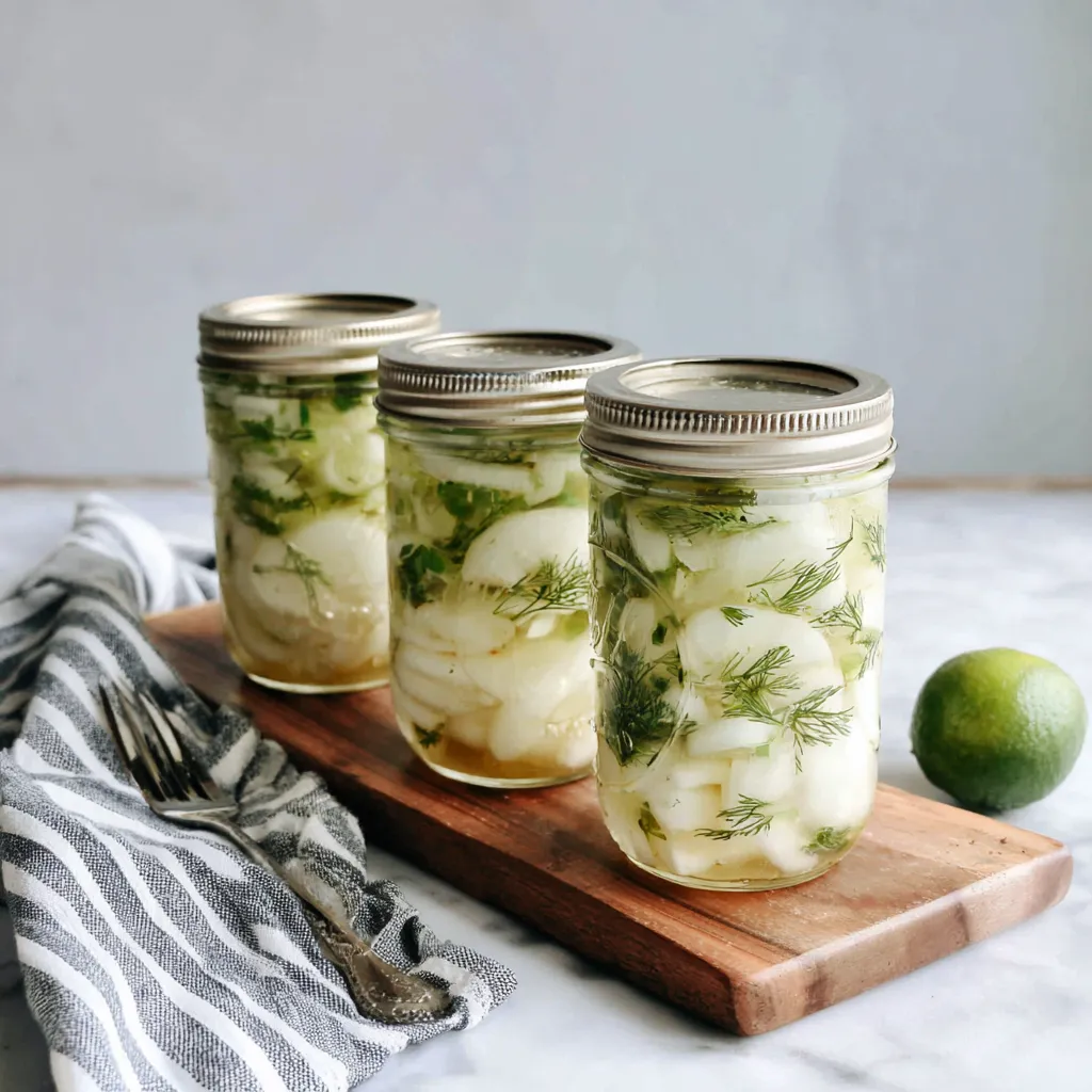 ADDICTIVE PICKLED KOHLRABI BITES
