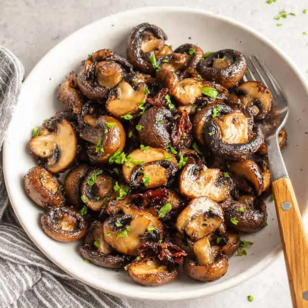 AIR FRYER MUSHROOM PERFECTION