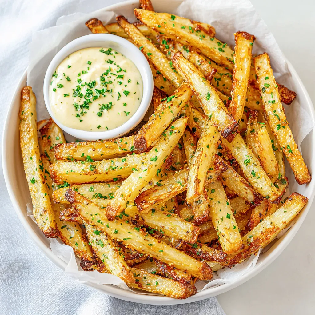 CRISPY KOHLRABI FRIES OBSESSION