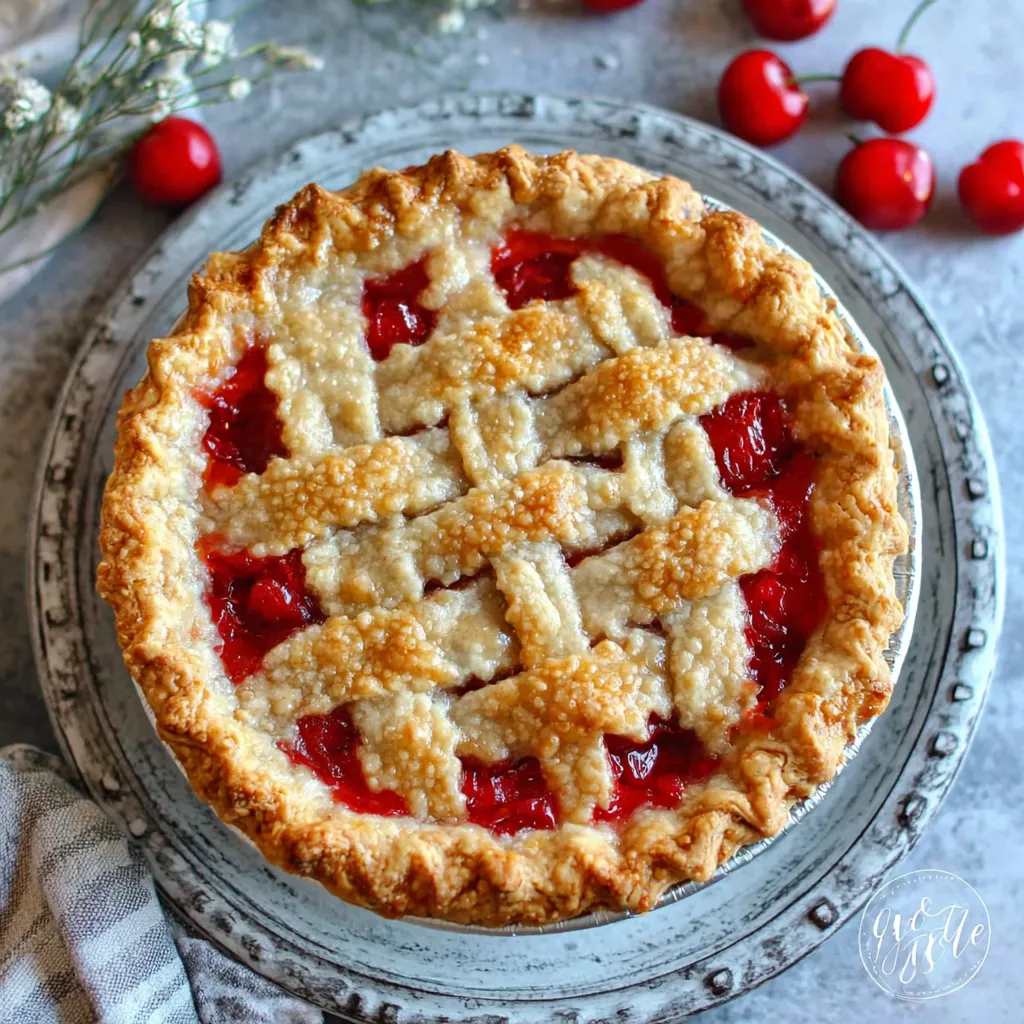 GLUTEN-FREE CHERRY PIE MAGIC
