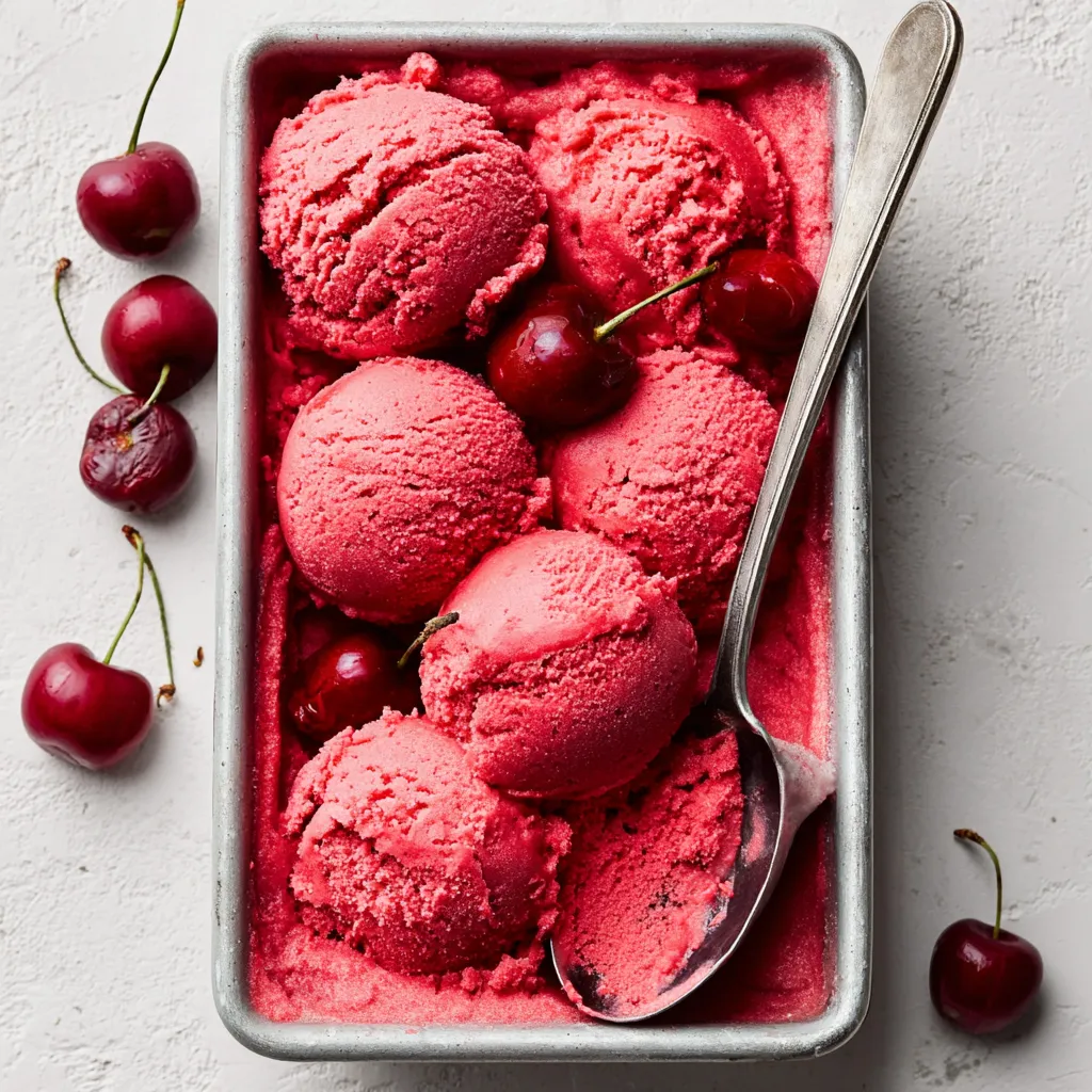 IRRESISTIBLE CHERRY SORBET DELIGHT