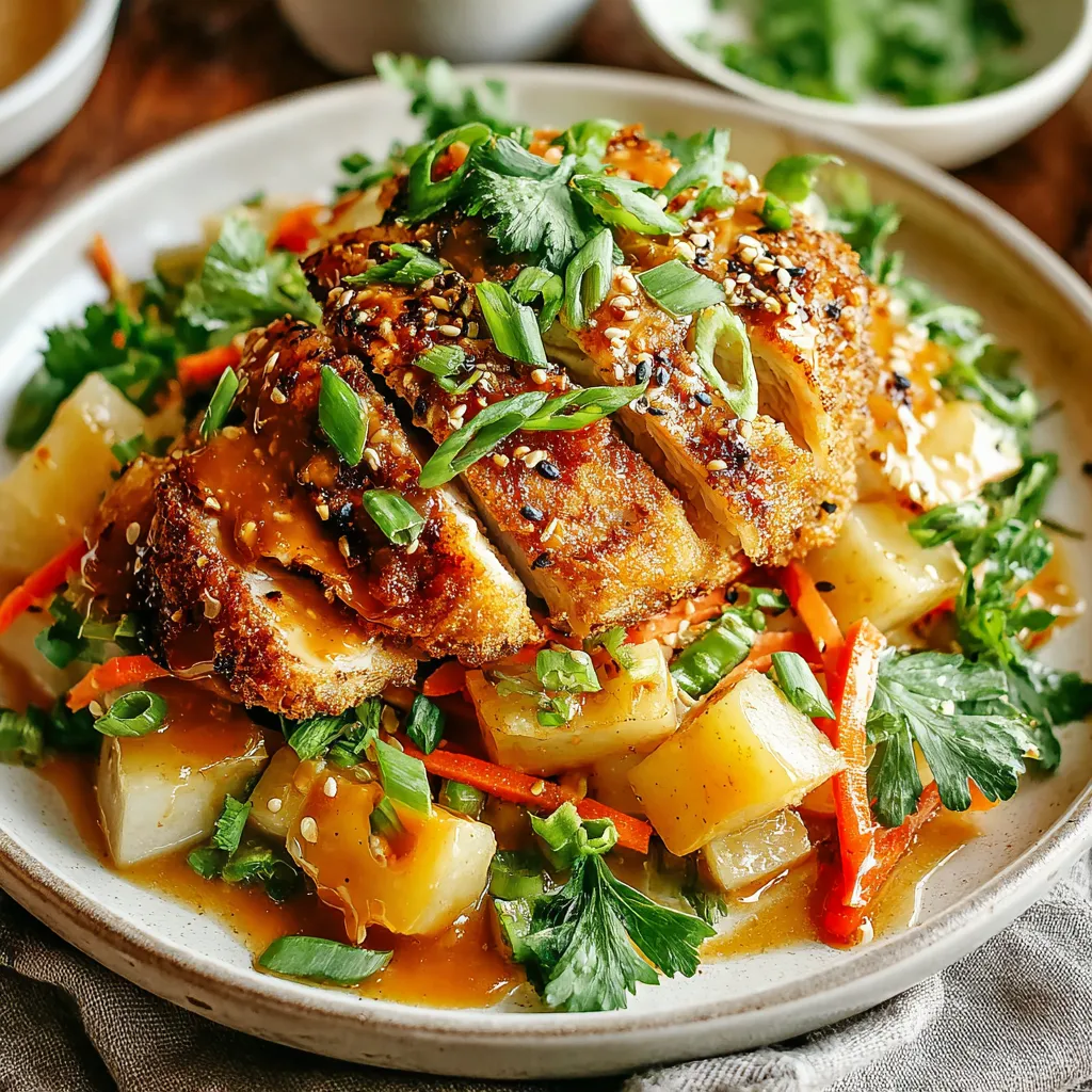 KOHLRABI CHICKEN: CRAZY GOOD