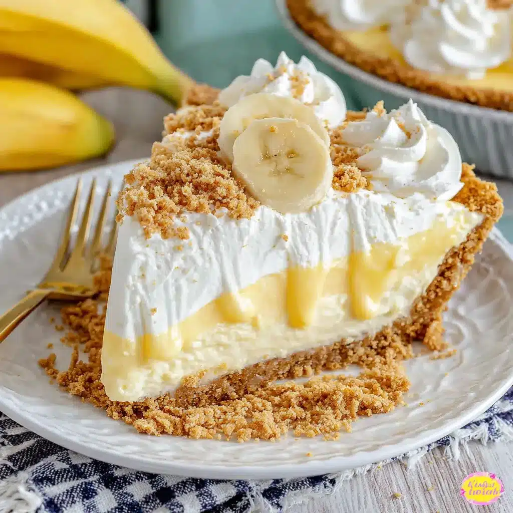 Creamy banana pudding cheesecake provides a visually appealing second glimpse of this indulgent dessert.