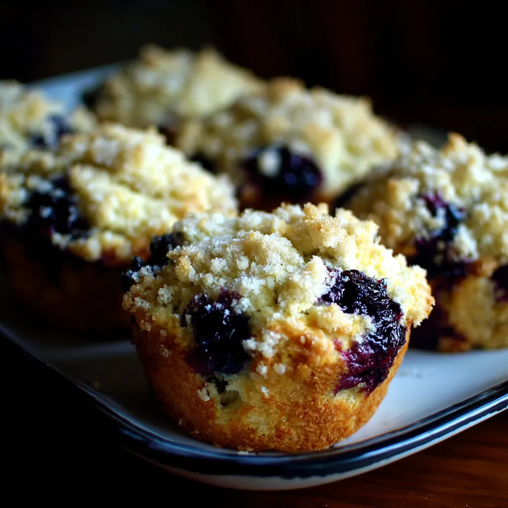 BEST EVER BLUEBERRY MUFFINS