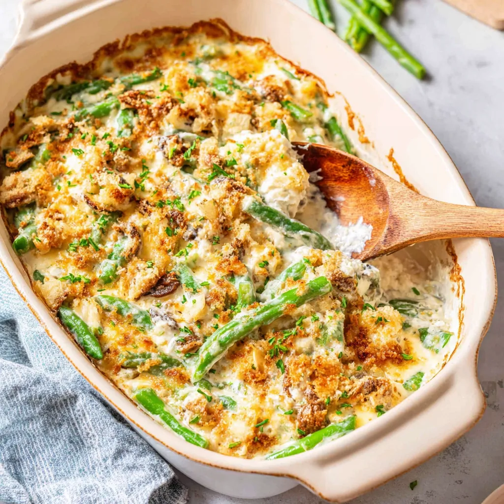 BEST GREEN BEAN CASSEROLE EVER