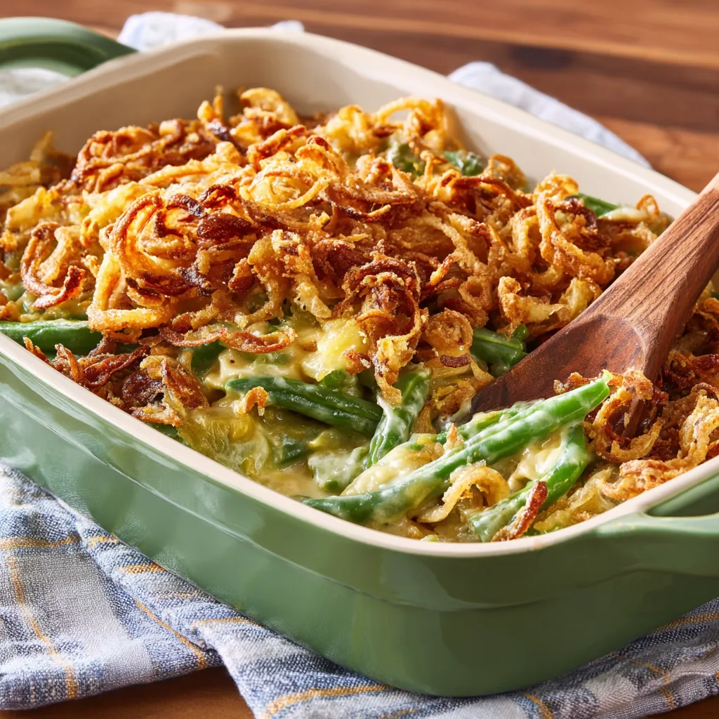 BEST GREEN BEAN CASSEROLE