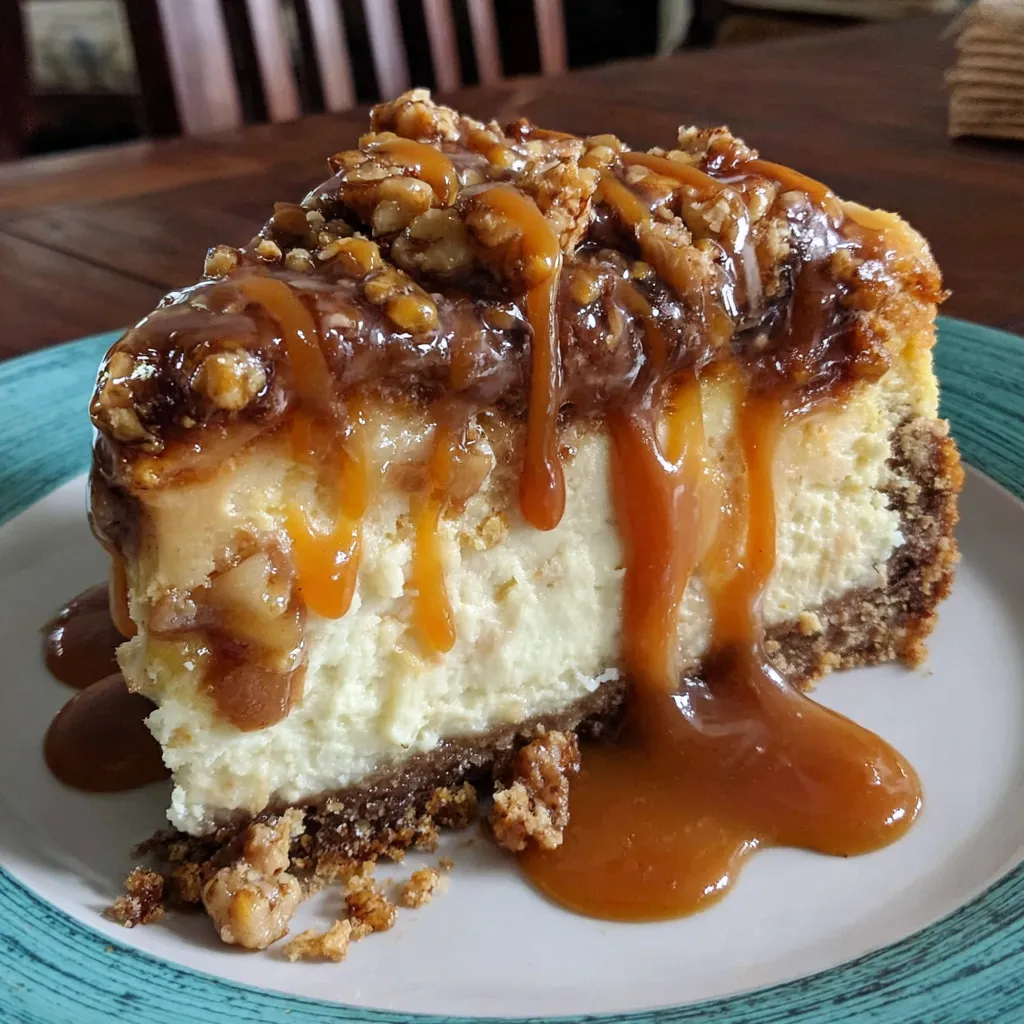 CARAMEL APPLE CHEESECAKE HEAVEN