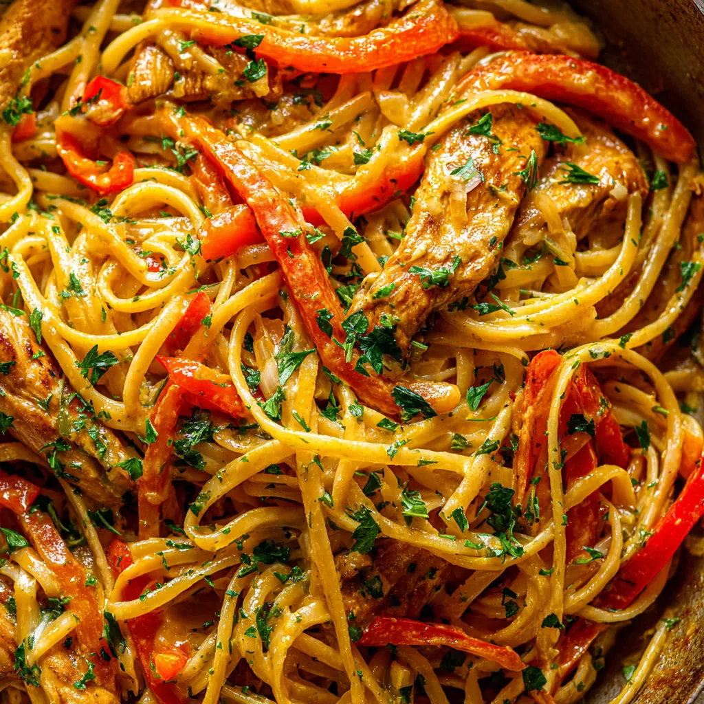 CREAMY COWBOY CHICKEN PASTA