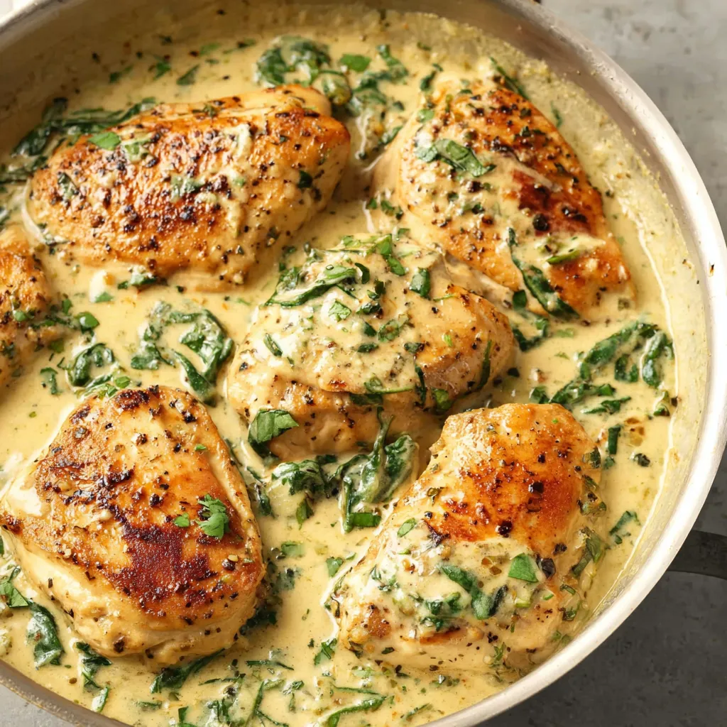 CREAMY DIJON CHICKEN TONIGHT