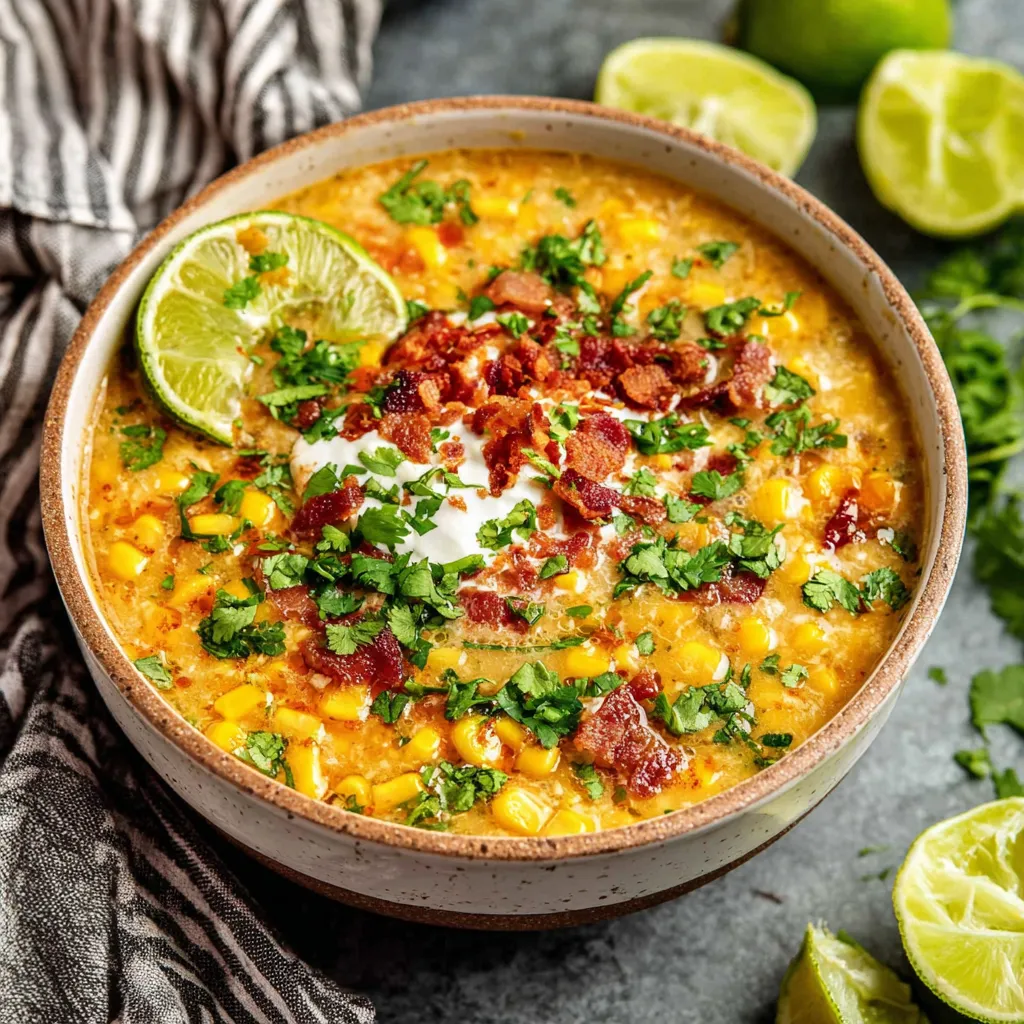 CROCKPOT MEXICAN STREET CORN SOUP