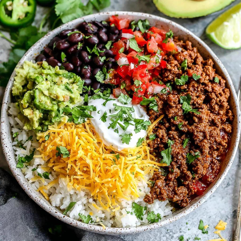 DORITO TACO RICE BOWL