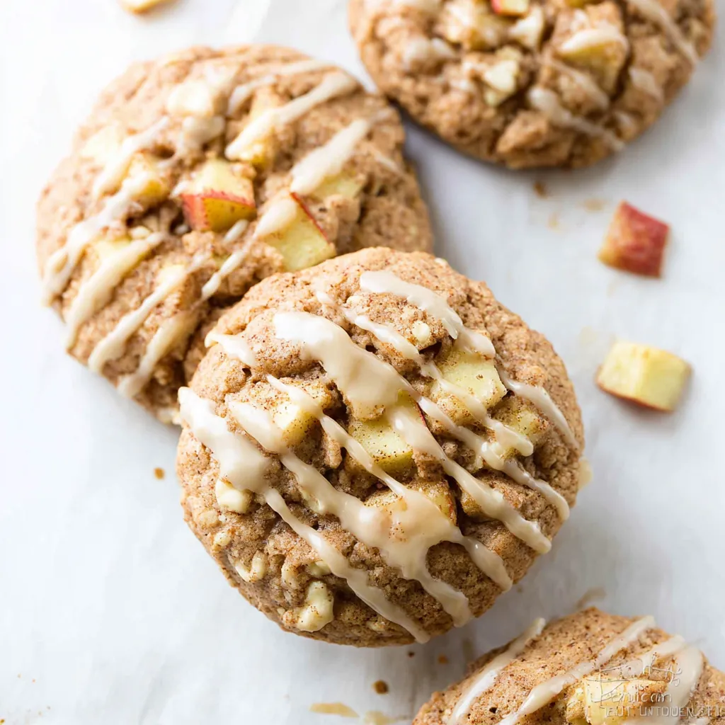 EASIEST APPLE CINNAMON COOKIES