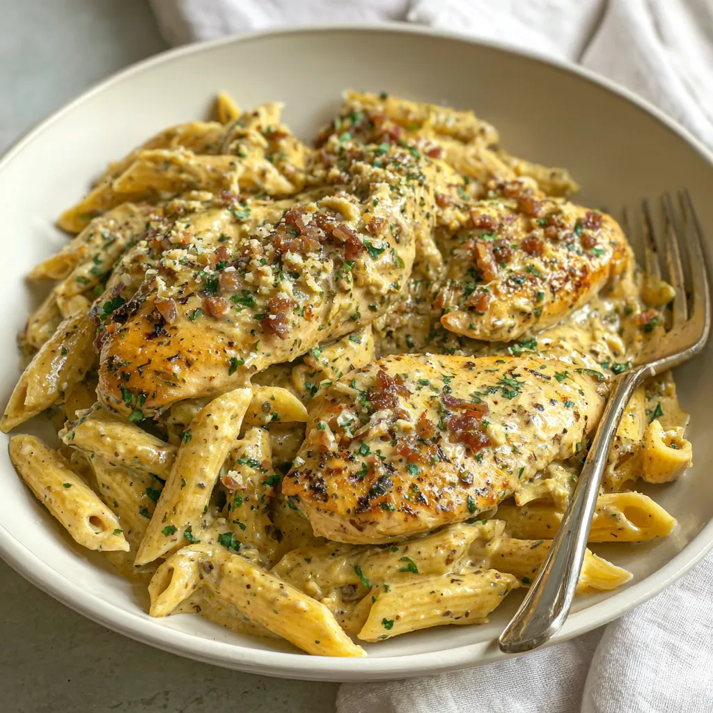 GARLIC PARMESAN PASTA PERFECTION