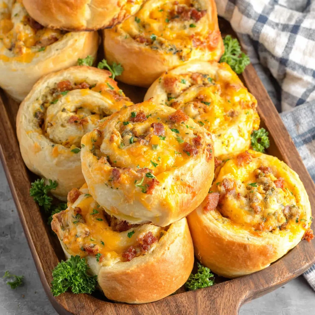 IRRESISTIBLE BUTTERY BREAKFAST ROLLS