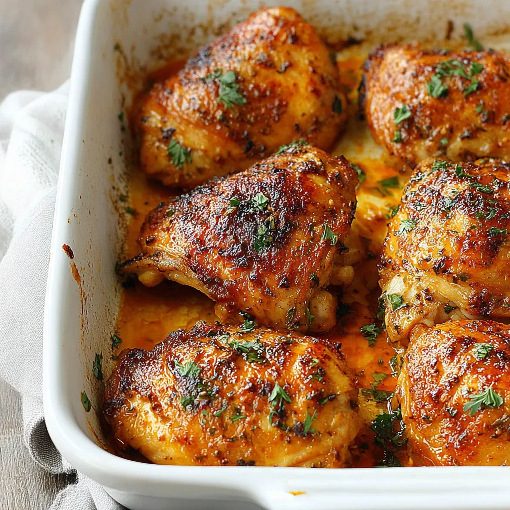 JUICIEST CHICKEN THIGHS EVER