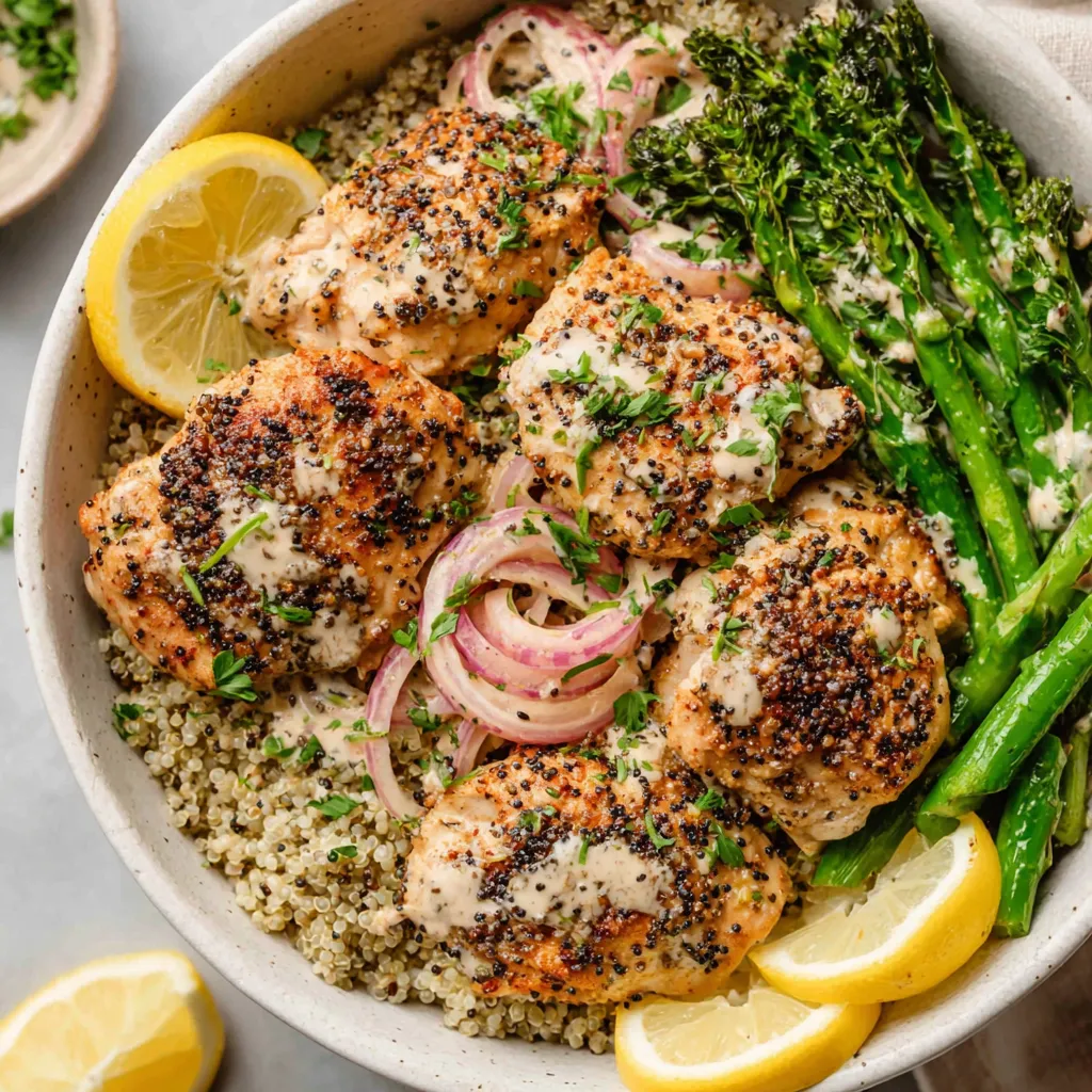 LEMON PEPPER CHICKEN BOWL HEAVEN