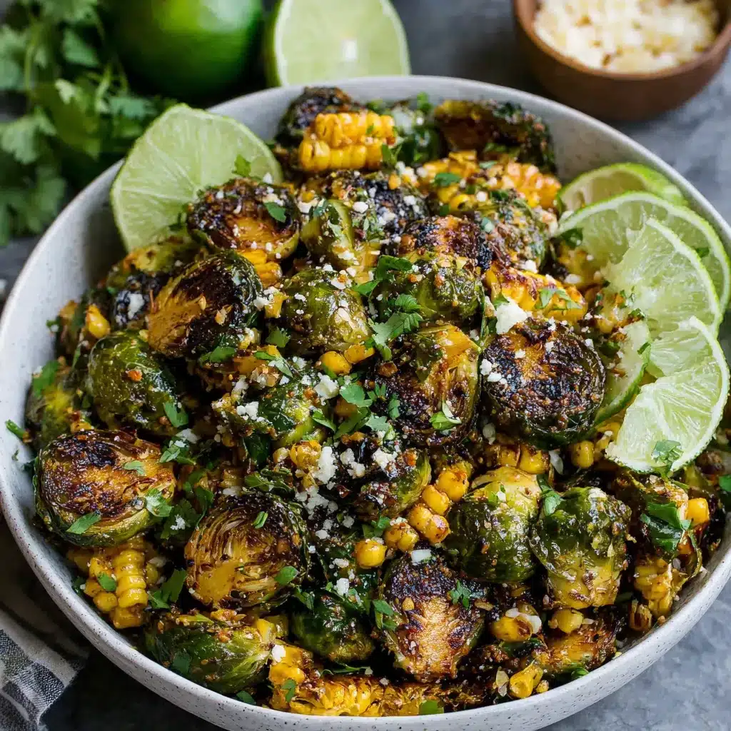 MEXICAN STREET CORN BRUSSELS!