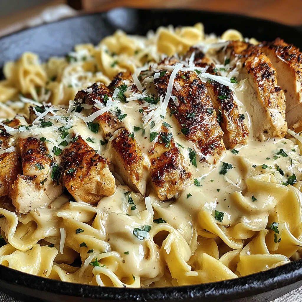 ONE-PAN CHICKEN NOODLE PERFECTION