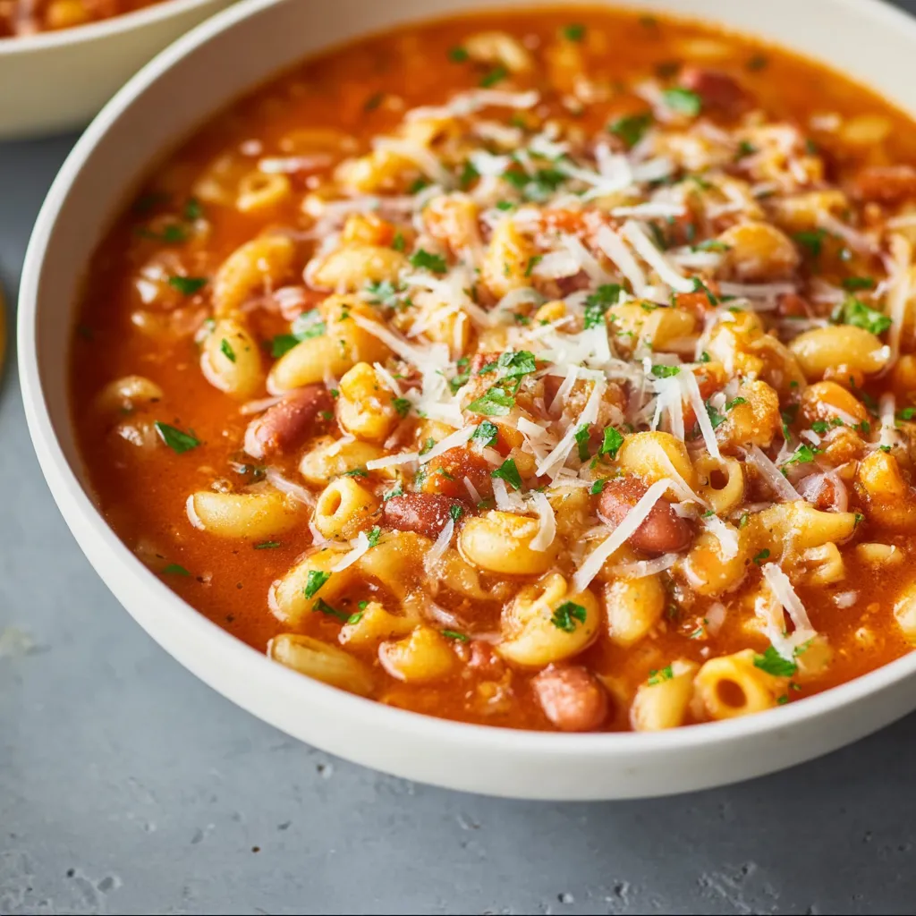 PASTA FAGIOLI: SOUL-SOOTHING SOUP