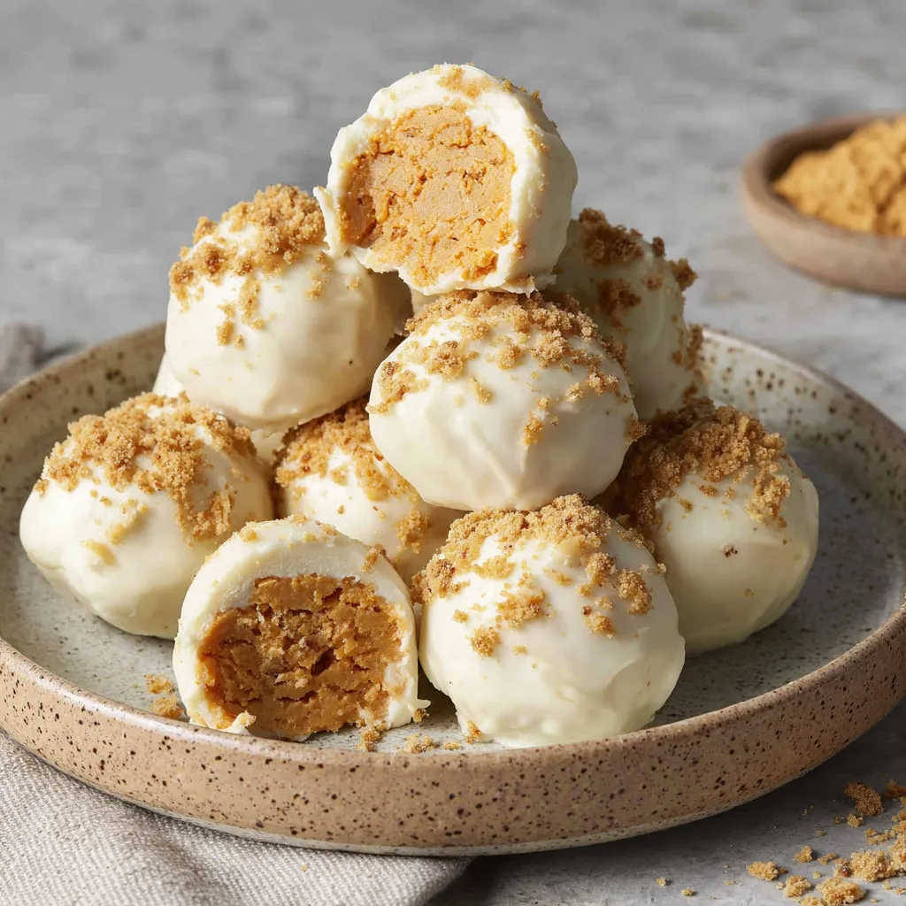 PUMPKIN CHEESECAKE BITES: HEAVEN!