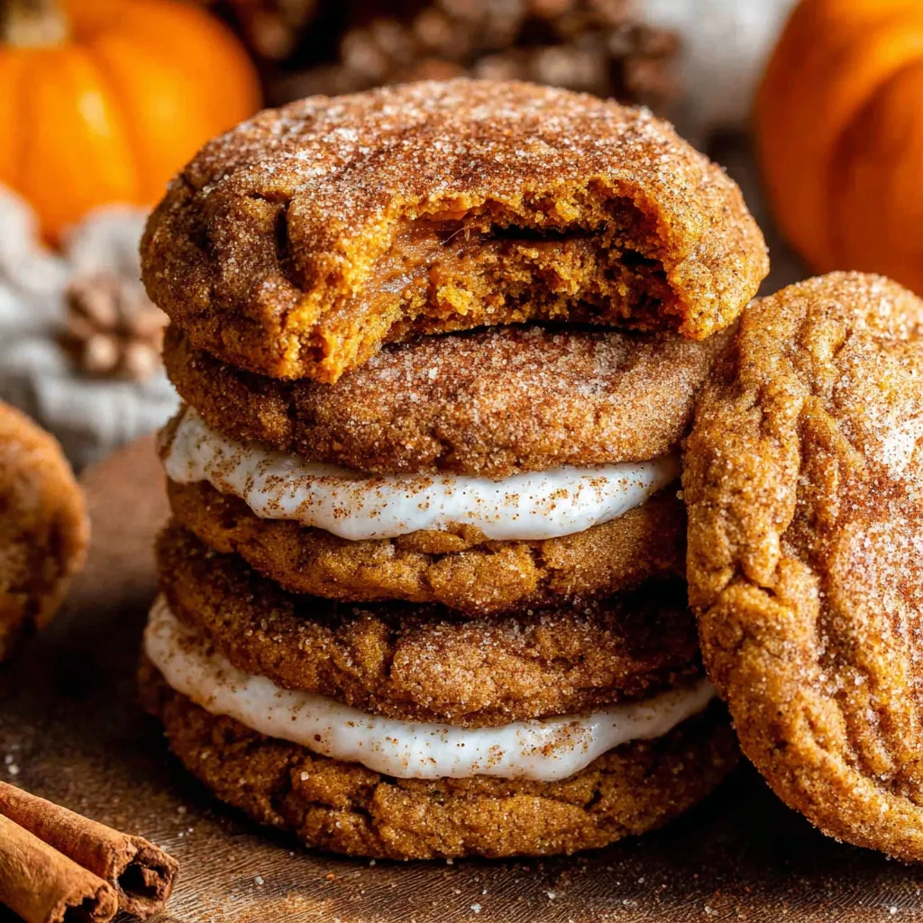 PUMPKIN CHEESECAKE COOKIE DREAMS